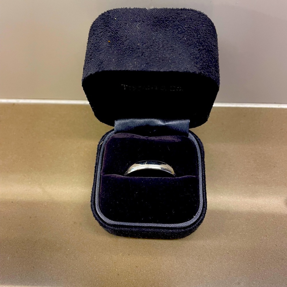 Tiffany’s Wedding Band, Platinum - Mens Size 12